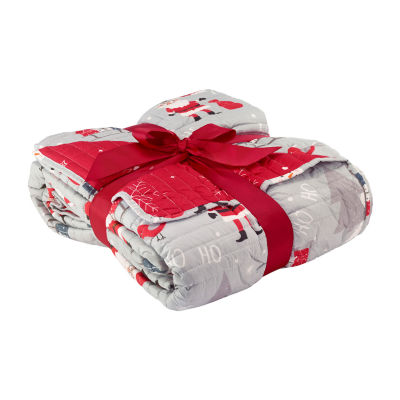 Avanti Ho Ho Ho Reversible Quilt Set