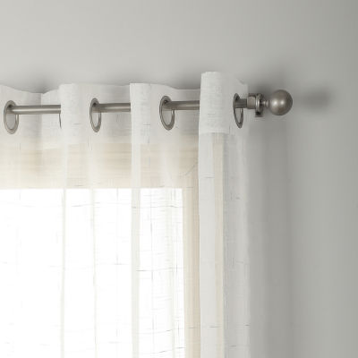 Stratford Park Alyona Sheer Rod Pocket Set of 2 Curtain Panel