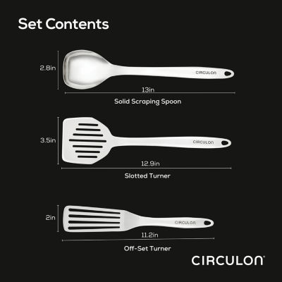 Circulon Stainless Steel 3-pc. Kitchen Tool Set