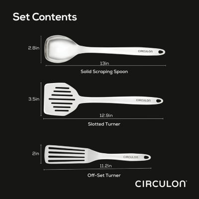 Circulon 18/8 Stainless Steel 3-pc. Kitchen Tool Set