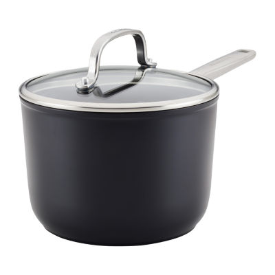 KitchenAid Hard Anodized 3-qt. Covered Sauce Pan