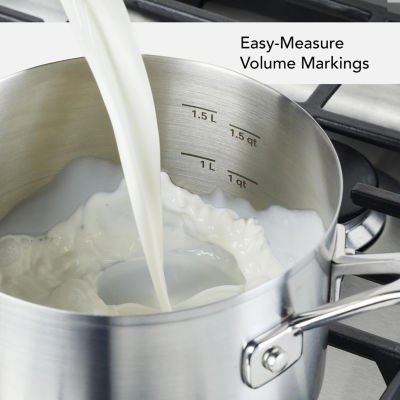 KitchenAid Stainless Steel 3-qt. Sauce Pan with Lid