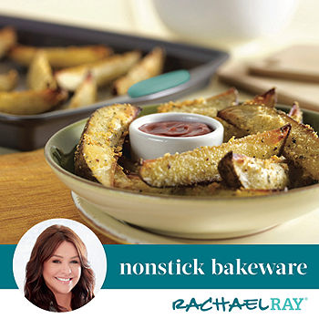 Rachael Ray Yum-o! Nonstick Bakeware 3-Piece Oven Lovin Cookie Pan Set