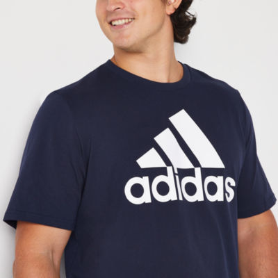 adidas Mens Crew Neck Short Sleeve T-Shirt Big and Tall