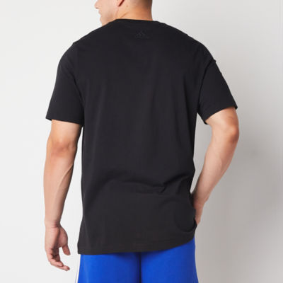 adidas Mens Crew Neck Short Sleeve Active Big and Tall T-Shirt