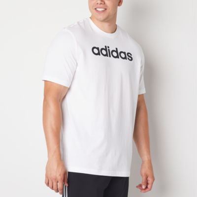 adidas Mens Crew Neck Short Sleeve T-Shirt Big and Tall