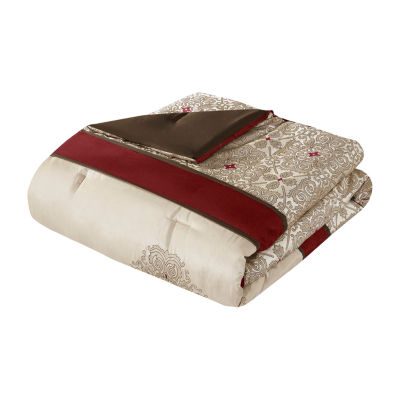 Madison Park Blaine 7-pc. Jacquard Comforter Set