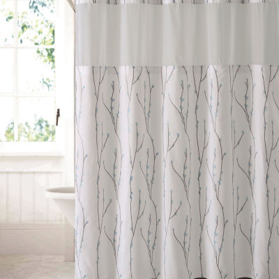 Hookless Cherry Bloom Shower Curtain JCPenney