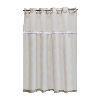 Hookless Damask Shower Curtain