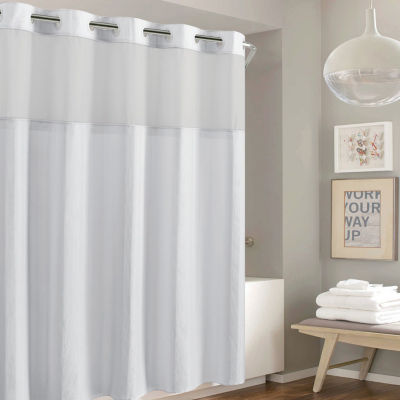 Hookless Waffle Shower Curtain