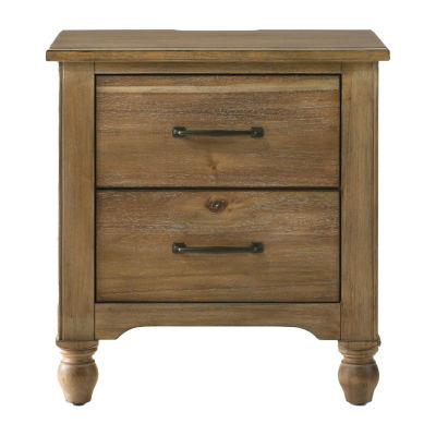 Highland 2Drawer Nightstand, Color Sand Dune JCPenney