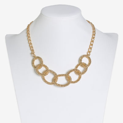 Bold Elements 18 Inch Link Collar Necklace