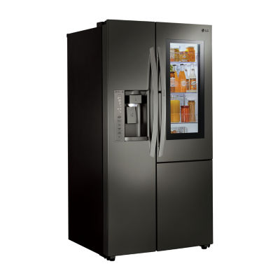 LG ENERGY STAR® 21.7 cu. ft. Smart Wi-Fi Enabled 4-Door French Door Refrigerator