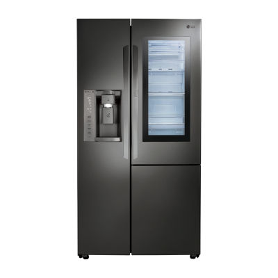 LG ENERGY STAR® 21.7 cu. ft. Smart Wi-Fi Enabled 4-Door French Door Refrigerator