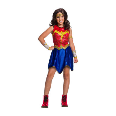Wonder Woman 5-Pc. Little & Big Girls Costume