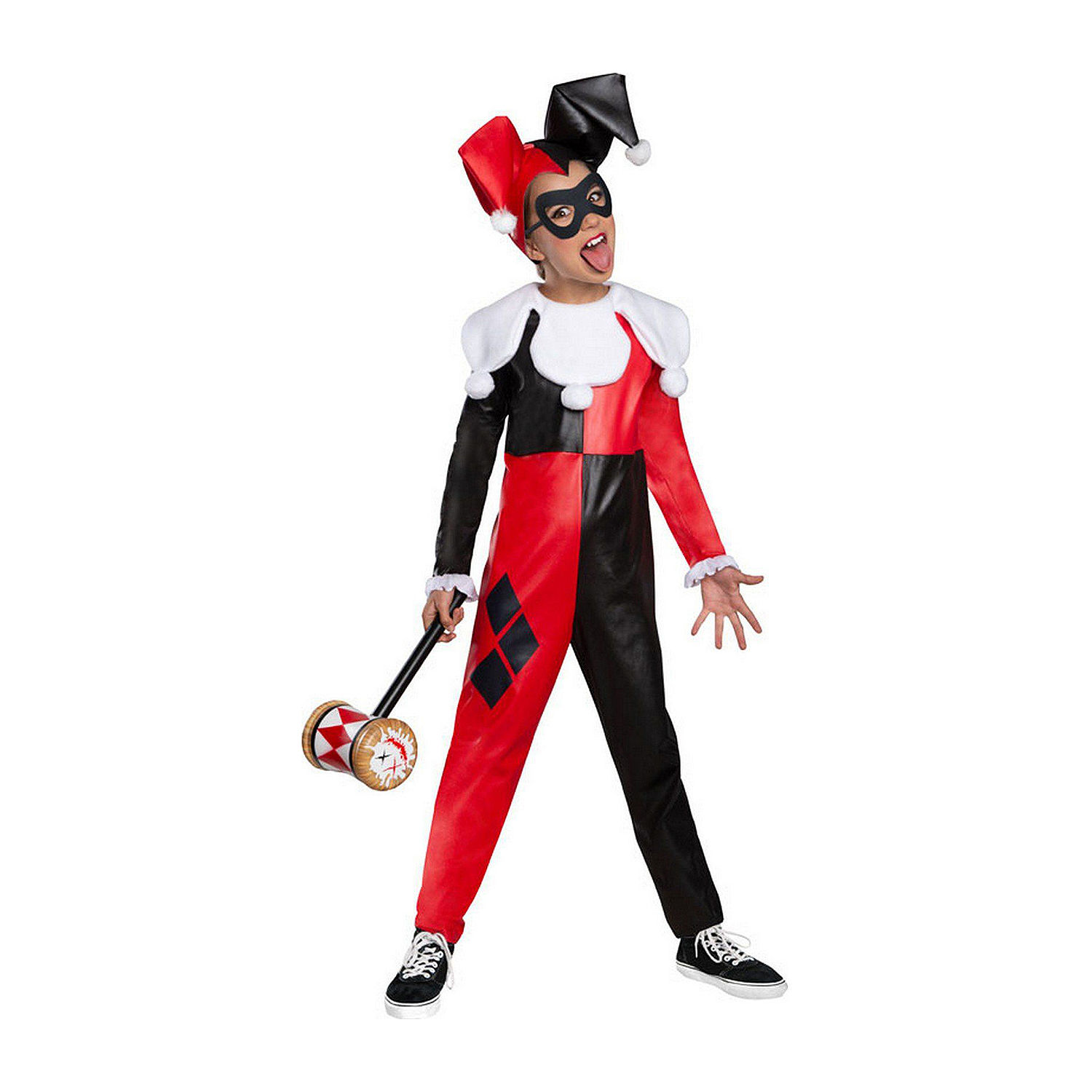 Girls Harley Quinn Costume - Dc Comics, Color: Red - JCPenney