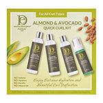 Design Essentials Almond Avocado Quick Curls Box 4-pc. Value Set - 22 oz.
