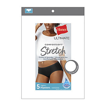 Hanes Cotton Stretch With Comfort Soft 5 Pack Cooling Multi-Pack
