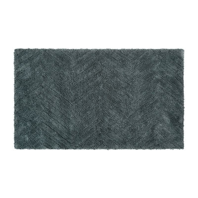 Fieldcrest Luxury Sculpted Reversible Bath Rug