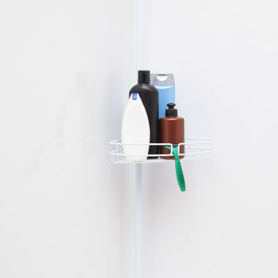 Kenney 4-Tier Spring Tension Corner Pole Shower Caddy