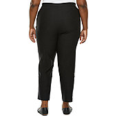 Alfred Dunner Women's Plus Size Allure Clam Digger Capris - 01618