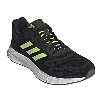 adidas Duramo 10 Mens Running Color: Black Yellow - JCPenney