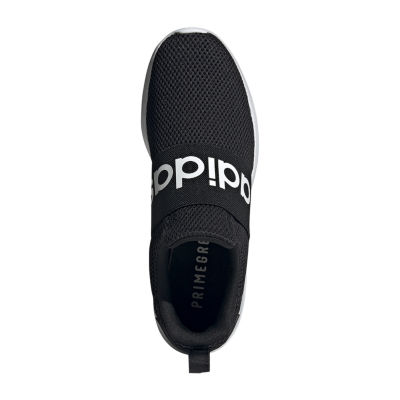 black adidas slip ons