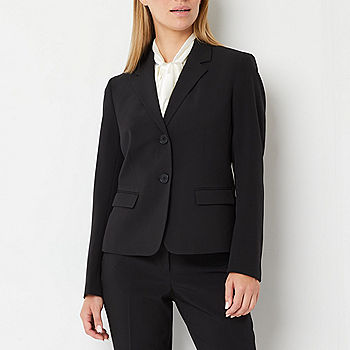 Black Label by Evan-Picone Suit Jacket, Color: Black - JCPenney