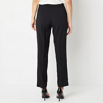 by&by Juniors Womens Straight Fit Cropped Suit Pants
