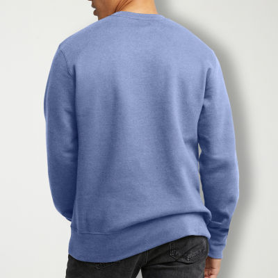 Hanes Mens Crew Neck Long Sleeve Sweatshirt