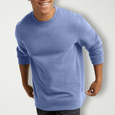 Hanes Mens Crew Neck Long Sleeve Sweatshirt