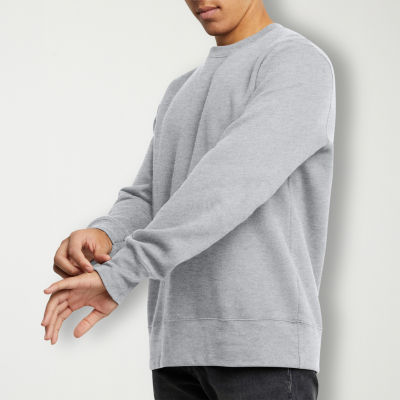 Hanes Mens Crew Neck Long Sleeve Sweatshirt