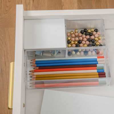 Martha Stewart 3 Pack Bins With MDF Lids