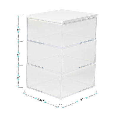 Martha Stewart 3 Pack Bins With MDF Lid