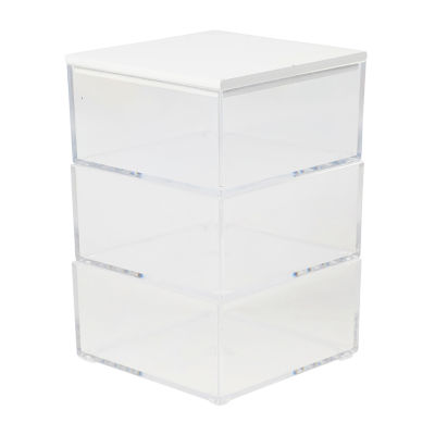 Martha Stewart 4 Pack Clear Storage Boxes And Lids