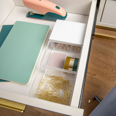 Martha Stewart 3 Pack Bins With MDF Lid