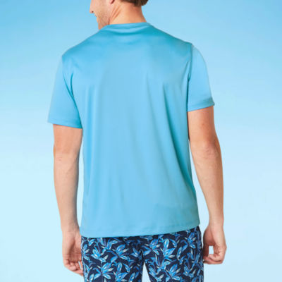 St. John's Bay Mens Short Sleeve Swim Shirt