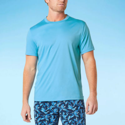 St. John's Bay Mens Short Sleeve Swim Shirt