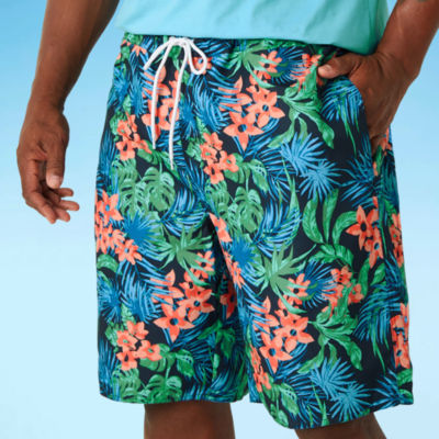 St. John's Bay Big and Tall Floral Board Shorts