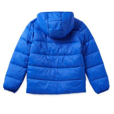 Thereabouts Little & Big Boys Hooded Packable Midweight Puffer Jacket