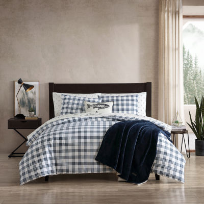 Eddie Bauer Basic Plaid Duvet Cover Set