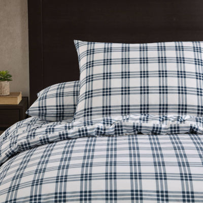 Eddie Bauer Basic Plaid Duvet Cover Set