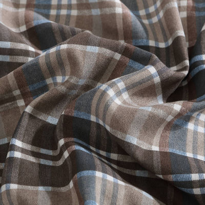 Eddie Bauer Rugged Plaid Duvet Cover Set