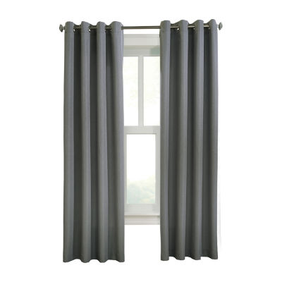 Margaret Light-Filtering Grommet Top Single Curtain Panel