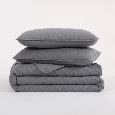 Serta Comfort Sure Pinsonic Quilt Set