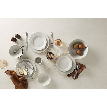 Oneida Ridge 12-Piece Dinnerware Set - White