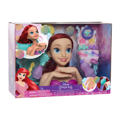 Disney Collection Disney The Little Mermaid Shimmer Spa Ariel Styling Head Ariel The Little Mermaid Toy Playset