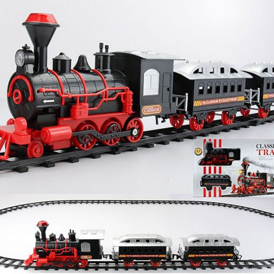 Northlight 13-Piece Red And Black B/O Lighted And Animated With Sound Christmas Tabletop Decor