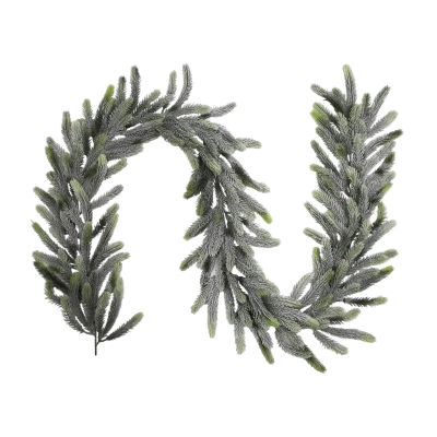 Northlight Frosted Pine - 6ft X 7in - Unlit Christmas Indoor Garland