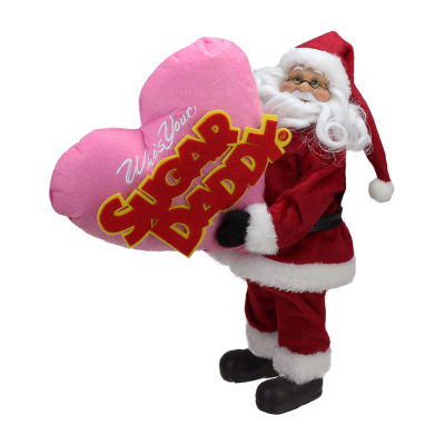 Northlight 12" Santa Claus "Whofts Your Sugar Daddy" Christmas Figurine